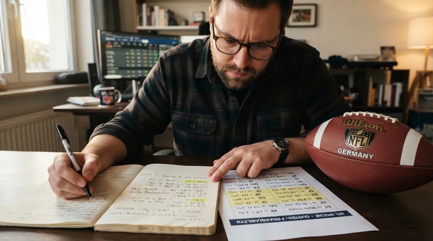 Value Betting als Kern der NFL-Strategie mit Fokus auf falsch bepreiste Quoten